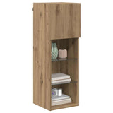 Wall-mounted TV Cabinets 2 pcs Artisan Oak 30.5 x 30 x 90 cm 882951
