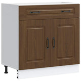 Kitchen Base Cabinet Kalmar Brown Oak Engineered Wood 853504