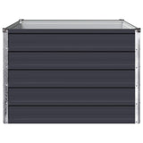 Raised Garden Bed Anthracite 100 x 80 x 55 cm cold-rolled steel 8006389