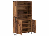 Tall Cabinets Old Wood 79 x 36 x 200 cm Engineered Wood 3403044