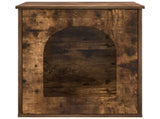 Cat House Smoked Oak 53 x 52 x 62 cm Engineered Wood 8000712