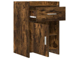 Sideboard Smoked Oak 40 x 36 x 80 cm Engineered Wood 8011087