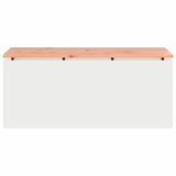 Garden Bench White 100 x 40 x 43 cm Steel 874906