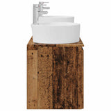 Bathroom Cabinet Set 3 pcs Old Wood 49.5 x 44.5 x 65 cm 3405675