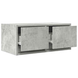 TV Cabinets 2 pcs Concrete Grey 60x31x25.5 cm Engineered Wood 861497