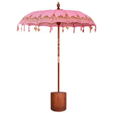 Balinese Parasol with Base 2 pcs Pink 3433028