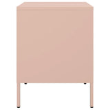 Bedside Cabinet Pink 36x39x50.5 cm Steel 843056