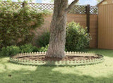 Lawn Edgings 20 pcs Silver 103 x 0.05 x 22 cm Galvanised Steel 874802