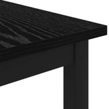 Coffee Table Black Oak 100 x 50 x 45 cm Engineered Wood 892572
