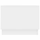 Coffee Table High Gloss White 90 x 50 x 37 cm Engineered Wood 895419