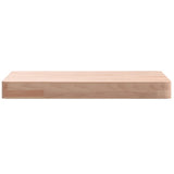 Table Top 40x40x4 cm Square Solid Wood Beech 355960