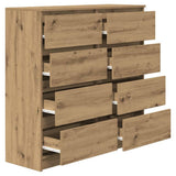 Sideboard Artisan Oak 100x35x99 cm Engineered Wood 3328497