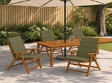 4-Piece High Back Bhair Cushions GEMERT 100% Polyester 946036