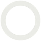 suitable for Flat Tree Ring White 90 / 120 cm Steel 873720