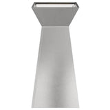 Pillar Planter 2 pcs Silver 35 x 35 x 73 cm 873847