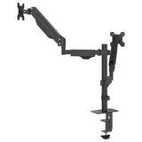 ZNTS Dual Monitor Arm for Max 27 Inch Screen VESA 75/100 mm 20 kg 4012172