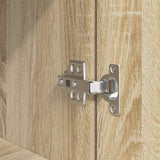 Highboard Sonoma Oak 70x35x180 cm Engineered Wood 3328473