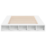 Bed Frame without Mattress White 140x200 cm 3280475