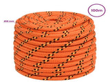 Multipurpose Utility Rope 18 mm 100 m Orange PP 3473165