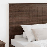 Headboard with Headboard Brown Oak 100 cm Engineered wood 887799