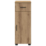 Bathroom Cabinet with Drawer Artisan Oak 30 x 35 x 80 cm 883333