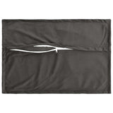 Cushion with Pillow HOUTEN 6 pcs Dark Grey Velvet 933227