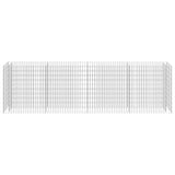 Gabion Raised Bed Galvanised Steel 360x50x100 cm 143560