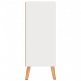 Sideboard High Gloss White 60x30x72 cm Engineered Wood 326828