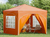 Pop-up Party Tent 192 x 192 x 245 cm Orange 42019844
