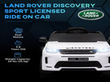Licensed Land Rover Discovery Sport, 12V Kids Ride on Car w/ Remote Control, Lights, Music, Horn, T3398P422380