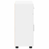 Sideboard FLORIN 88.5 x 30.5 x 73 cm White Engineered Wood 880311