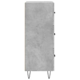 Sideboard Concrete Grey 34.5x34x90 cm Engineered Wood 828600