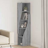 Corner Cabinet 32x32x140cm Engineered Wood Grey Sonoma 889881