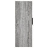 Wall Mounted Cabinet Grey Sonoma 69.5x34x90 cm 828450