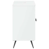 Bathroom Sink Cabinet BREDA High Gloss White 59.5 x 31.5x 59 cm 897449