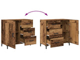 Sideboard Old wood 69.5 x 34 x 90 cm Engineered wood 881627