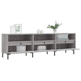 TV Cabinet Grey Sonoma 150x30x44.5 cm Engineered Wood 831290
