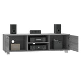 TV Cabinet Grey Sonoma 140x40,5x35 cm Engineered Wood 342627