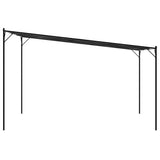Gazebo Anthracite 4x4 m 180 g/m Fabric and Steel 362465