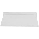 Pool Fountain Stainless Steel 30x9x26 cm Silver 43691