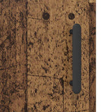 Sideboard Old Wood 69.5 x 34 x 90 cm Engineered Wood and Iron 881603