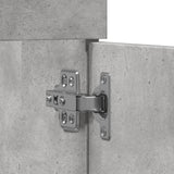 Sink Cabinet Concrete Grey 60x38.5x46 cm Engineered Wood 856208
