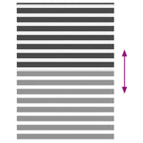 Zebra Blind Black 155x230 cm Fabric Width 150.9 cm Polyester 4014298