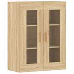 Wall Mounted Cabinets 2 pcs Sonoma Oak Engineered Wood 3197899