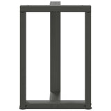 Dining Table Legs T-Shaped 2 pcs Anthracite 50x35x cm Steel 4013050