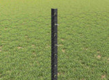 Welded Wire Fence 25 x 0.8 m PVC-Coated Steel Grey Mesh 3336854