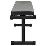 Foldable Weight Bench Folding Black 109 x 29 x 42 cm Steel 42007905