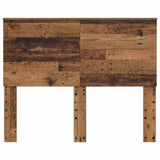 Headboard with Headboard Old Wood 120 cm Engineered wood 887789