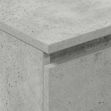 Sideboard Concrete Grey 60x35x98.5 cm Engineered Wood 800535