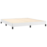Bed Frame without Mattress White Super King Faux Leather 349844